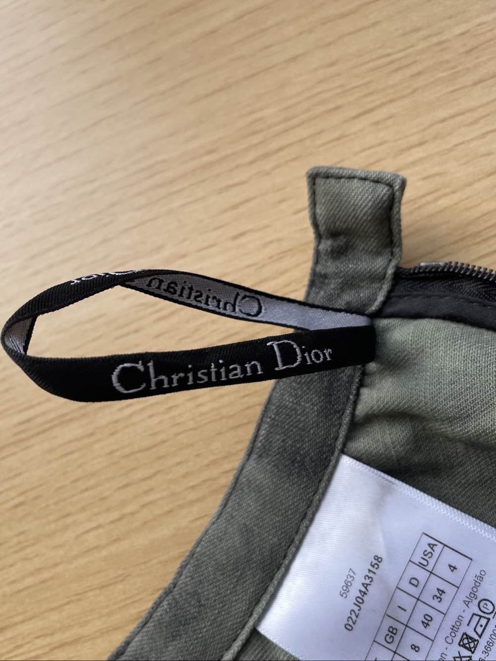 Dior Dior Green Tie-Dye Midi Skirt Size FR 36 Size 26" / US 2 / IT 38 - 6 Thumbnail