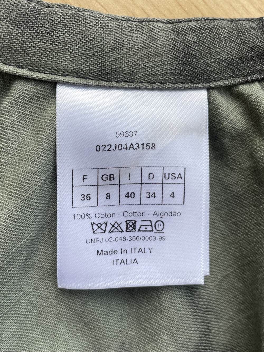 Dior Dior Green Tie-Dye Midi Skirt Size FR 36 Size 26" / US 2 / IT 38 - 4 Thumbnail