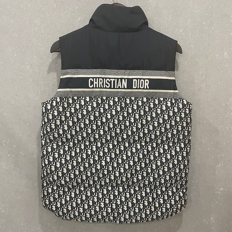Dior Dior Reversible Oblique Down Vest Size S Size S / US 4 / IT 40 - 6 Thumbnail