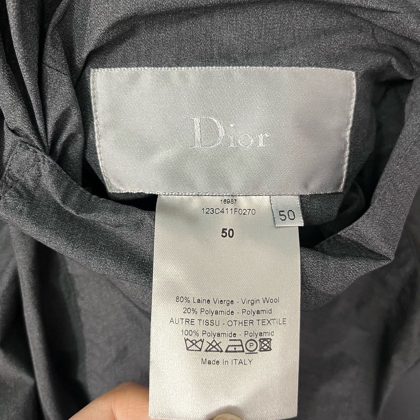 Dior Dior Reversible Wool Double Breasted Coat Size 50 Size US M / EU 48-50 / 2 - 4 Thumbnail