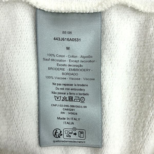 Dior Dior Embroidered Half-Zip Sweatshirt Size M Size US M / EU 48-50 / 2 - 4 Thumbnail