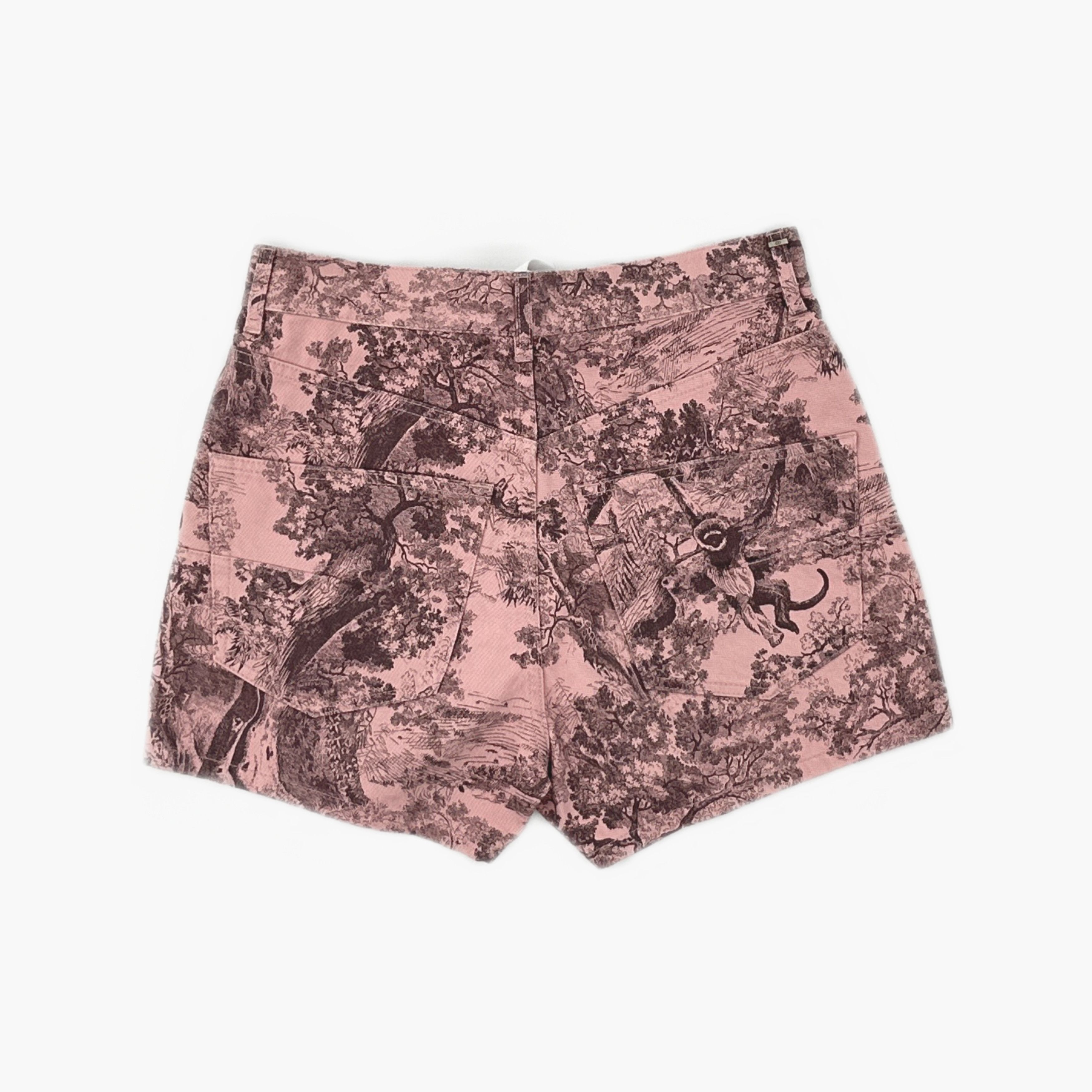 Dior Dior Toile de Jouy Print Shorts Size 36 Size 26" / US 2 / IT 38 - 2 Thumbnail
