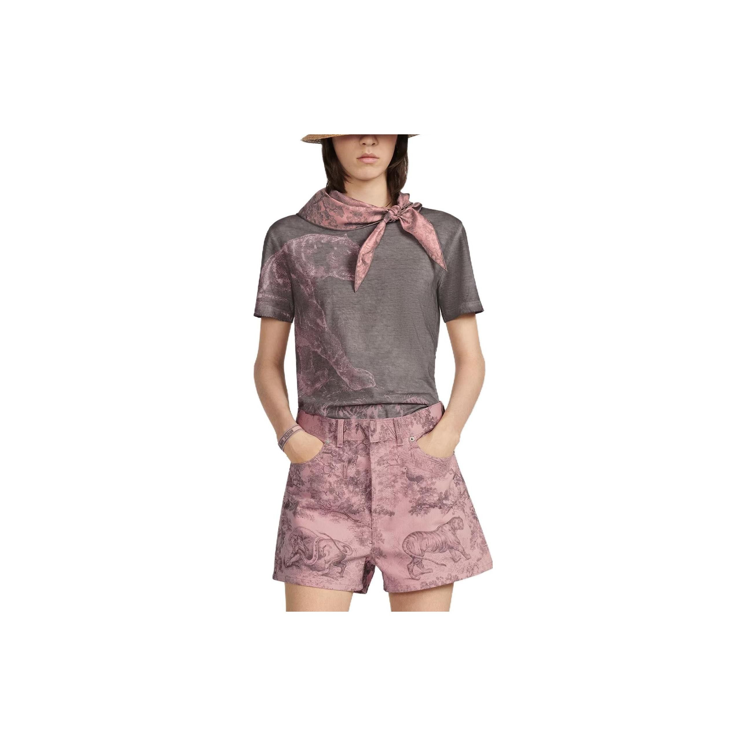 Dior Dior Toile de Jouy Print Shorts Size 36 Size 26" / US 2 / IT 38 - 6 Thumbnail