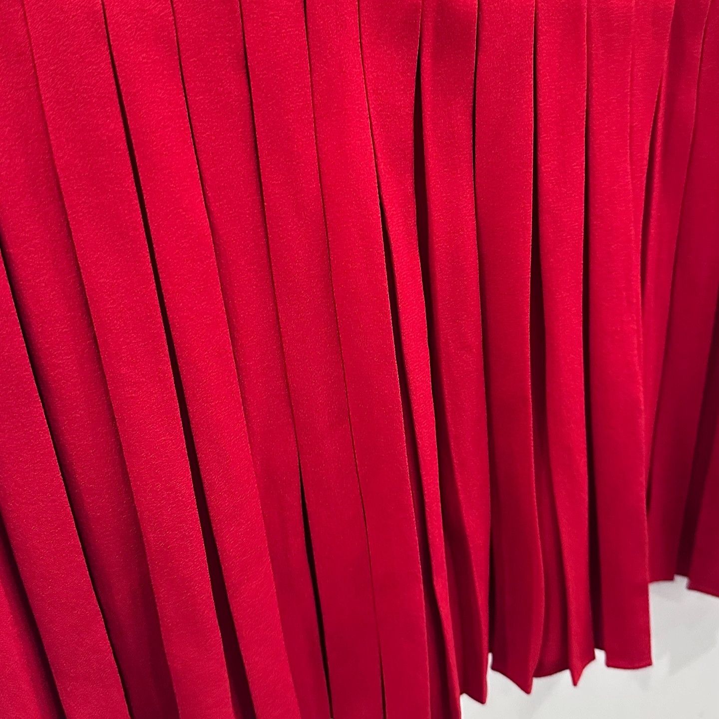 Dior Dior Red Pleated Midi Dress Size 40 Size M / US 6-8 / IT 42-44 - 9 Thumbnail