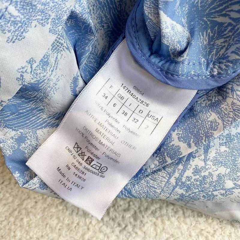 Dior Dior Toile de Jouy Mini Dress Size 34 Size XS / US 0-2 / IT 36-38 - 4 Thumbnail