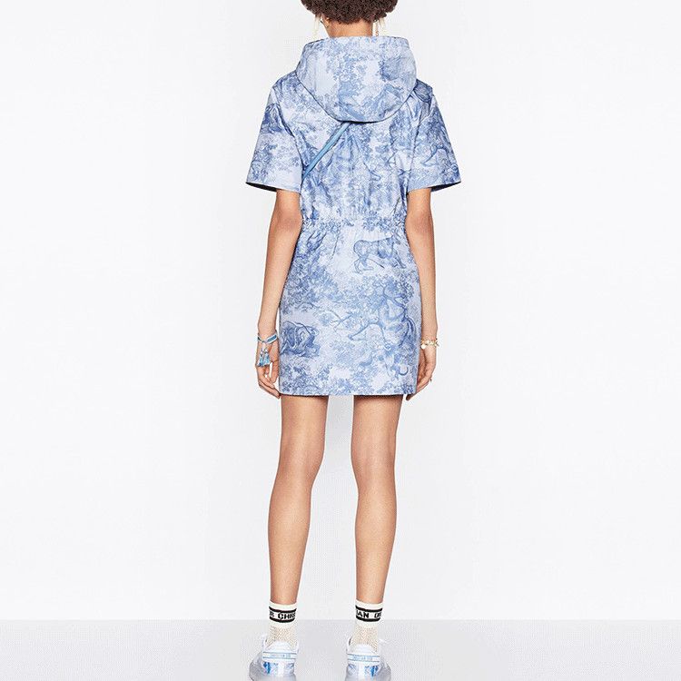 Dior Dior Toile de Jouy Mini Dress Size 34 Size XS / US 0-2 / IT 36-38 - 8 Thumbnail