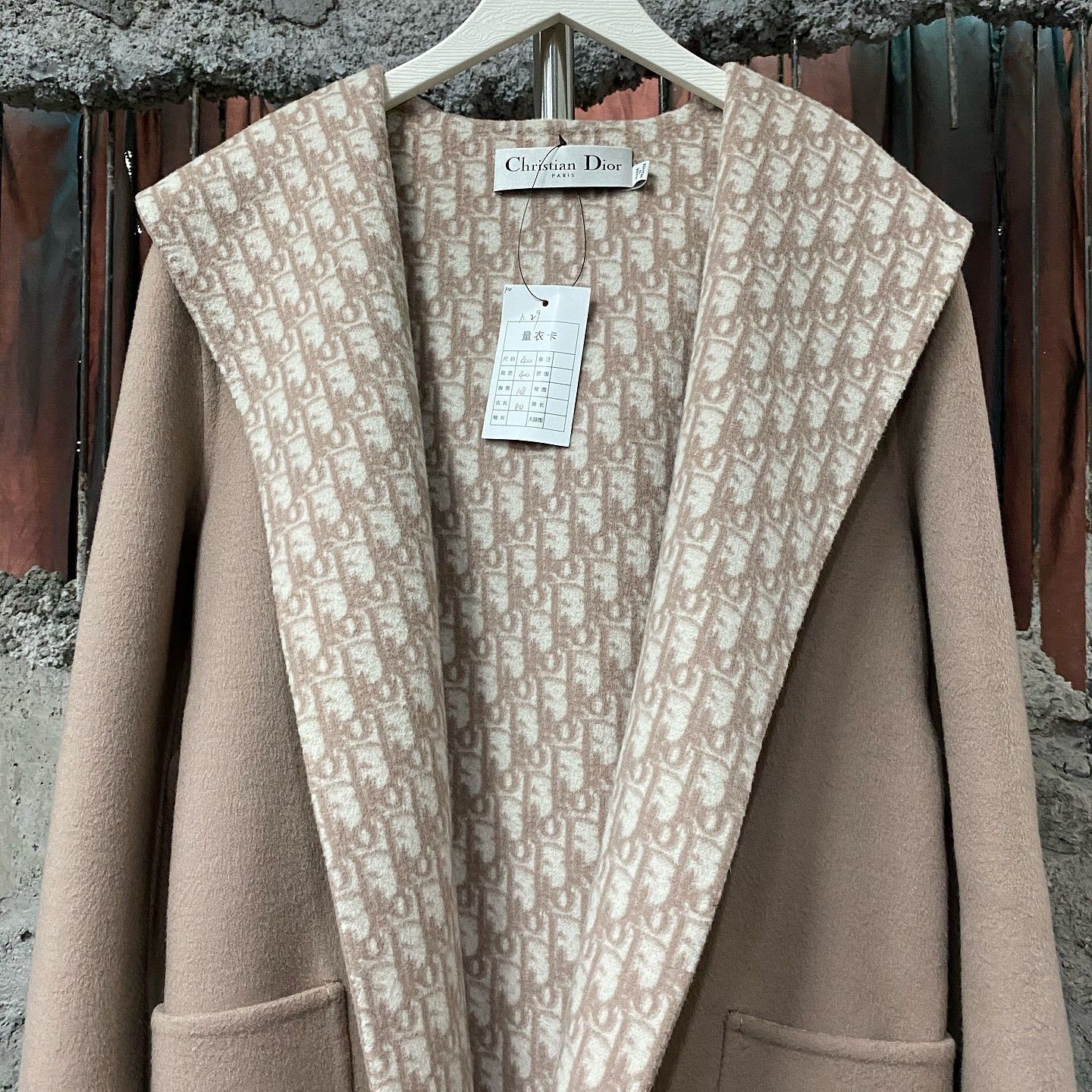 Dior Dior Oblique Hooded Wool Coat Size 40 Size M / US 6-8 / IT 42-44 - 7 Thumbnail
