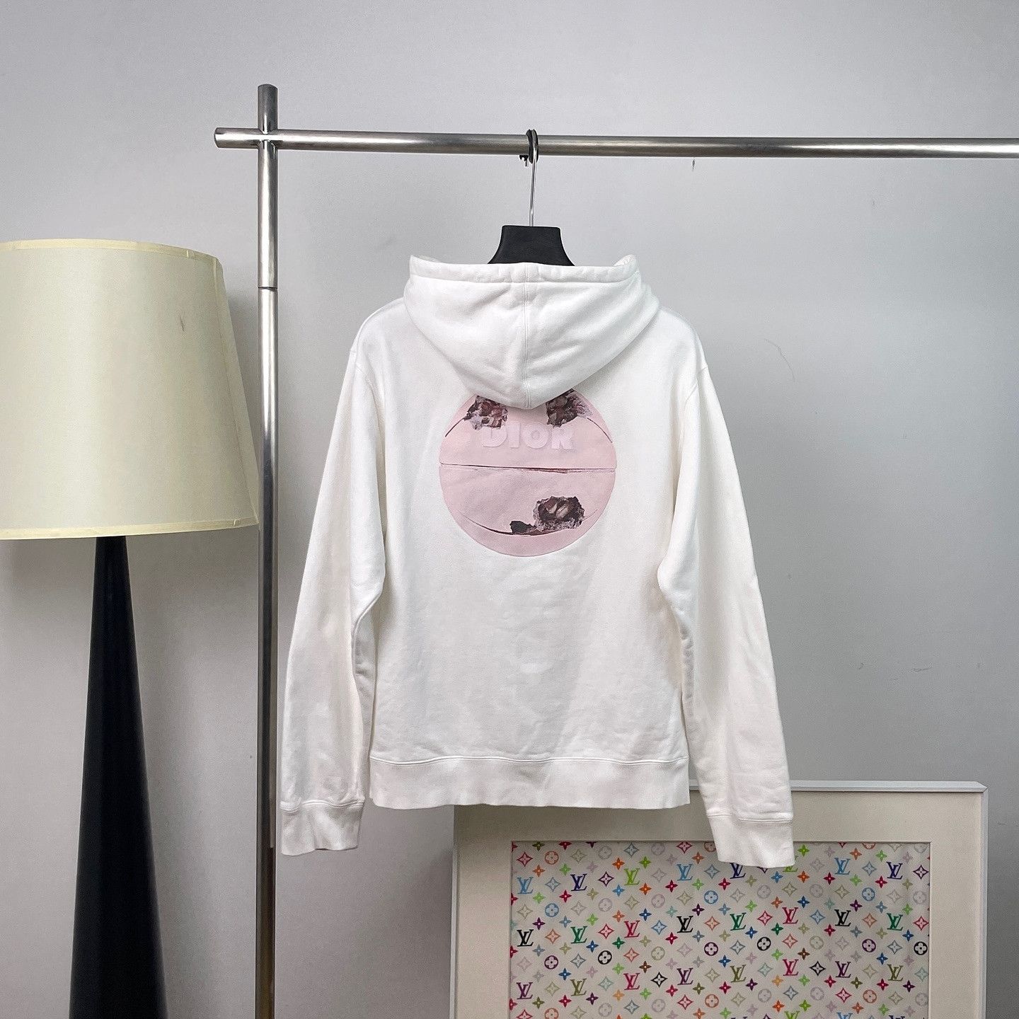Dior Dior CD Logo Graphic Hoodie Size XL Size US XL / EU 56 / 4 - 2 Thumbnail