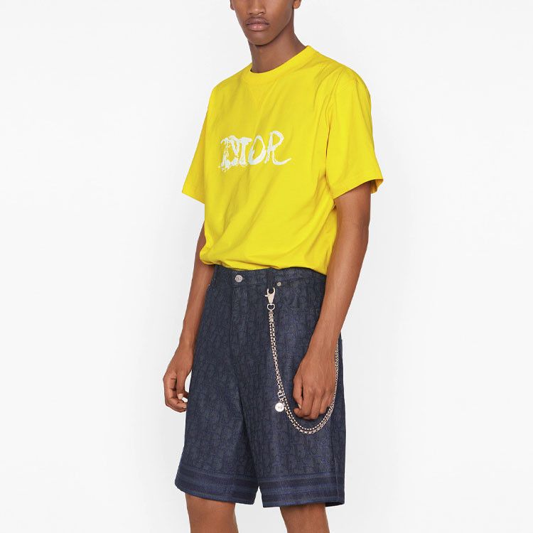 Dior Dior Embroidered Logo T-Shirt Size M Size US M / EU 48-50 / 2 - 9 Thumbnail