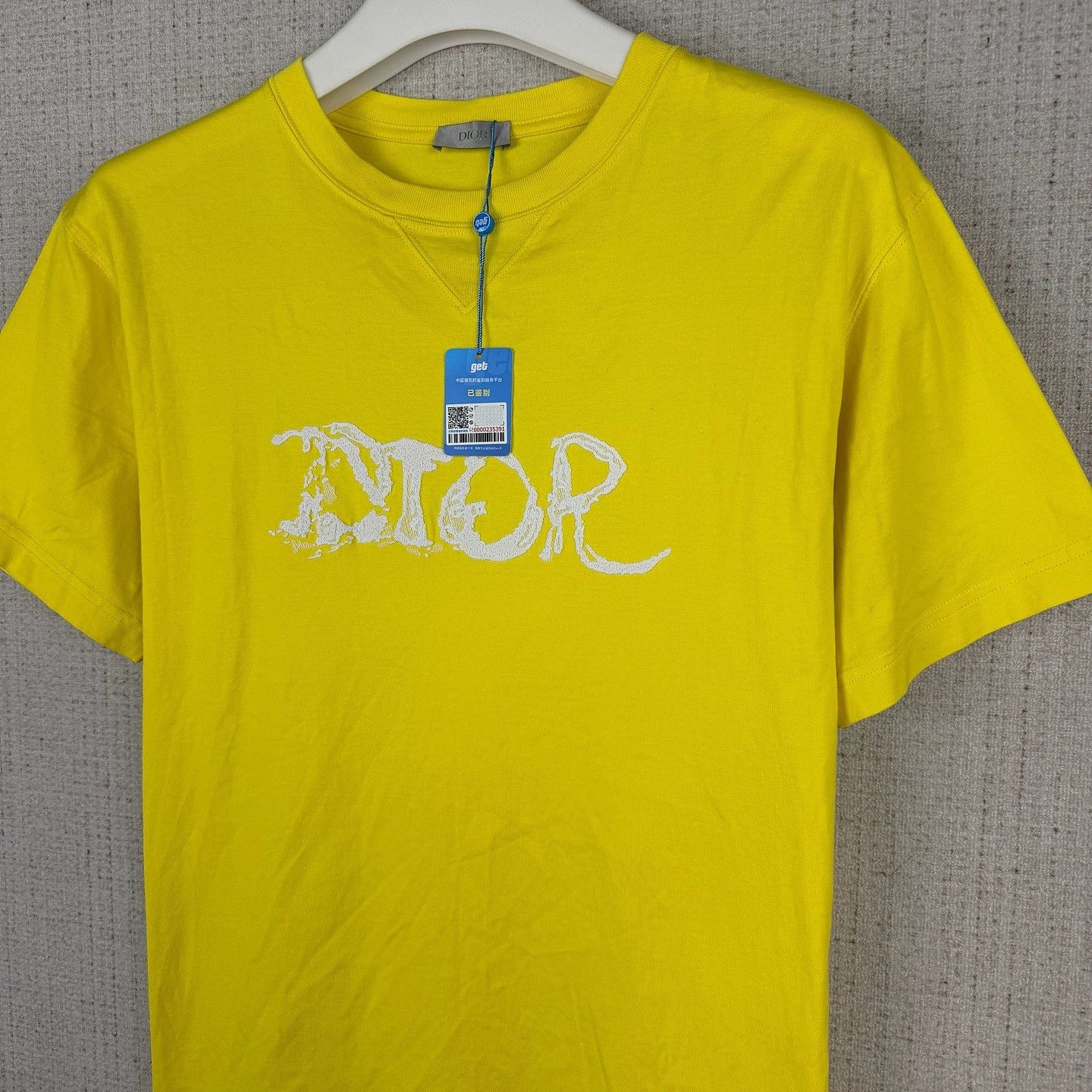 Dior Dior Embroidered Logo T-Shirt Size M Size US M / EU 48-50 / 2 - 5 Thumbnail