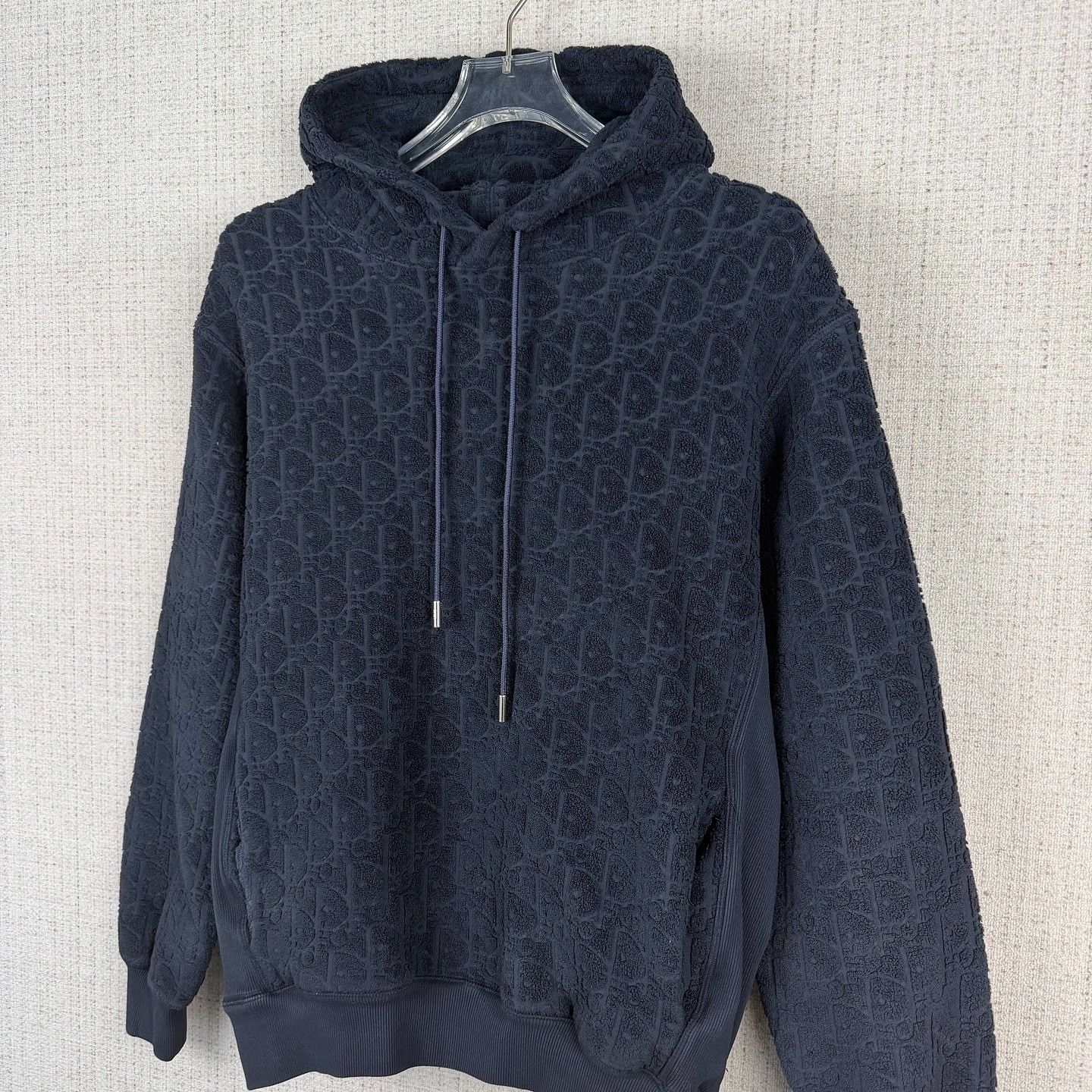 Dior Dior Monogram Terry Cloth Hoodie Size M Size US M / EU 48-50 / 2 - 6 Thumbnail