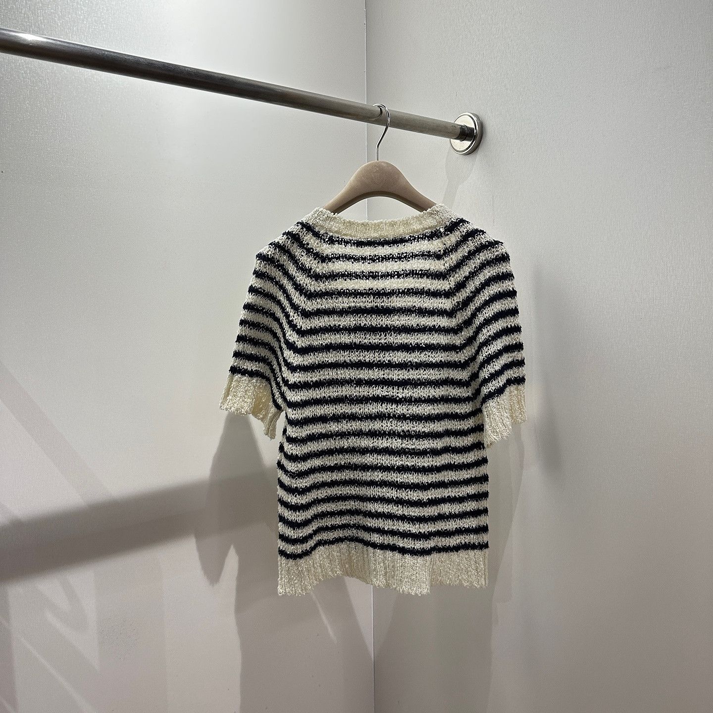 Dior Dior Striped Anchor Knit Top Size FR 34 Size XS / US 0-2 / IT 36-38 - 2 Thumbnail