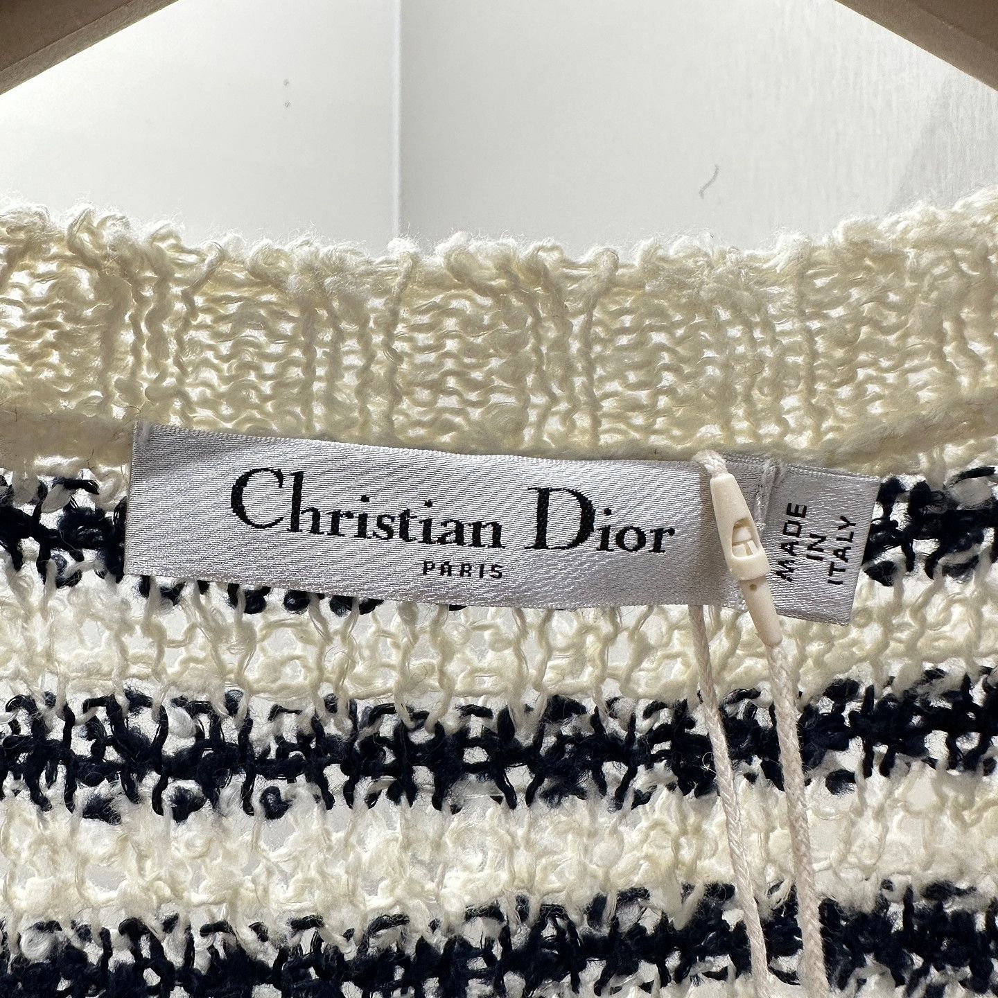 Dior Dior Striped Anchor Knit Top Size FR 34 Size XS / US 0-2 / IT 36-38 - 3 Thumbnail