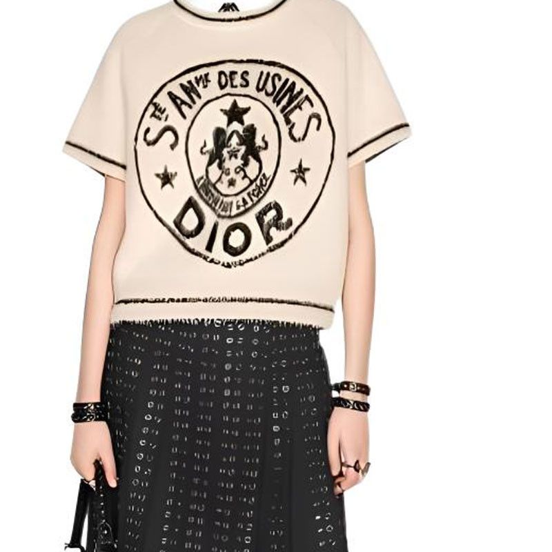 Dior Dior St. Anne Logo Mohair Sweater Size M Size S / US 4 / IT 40 - 8 Thumbnail