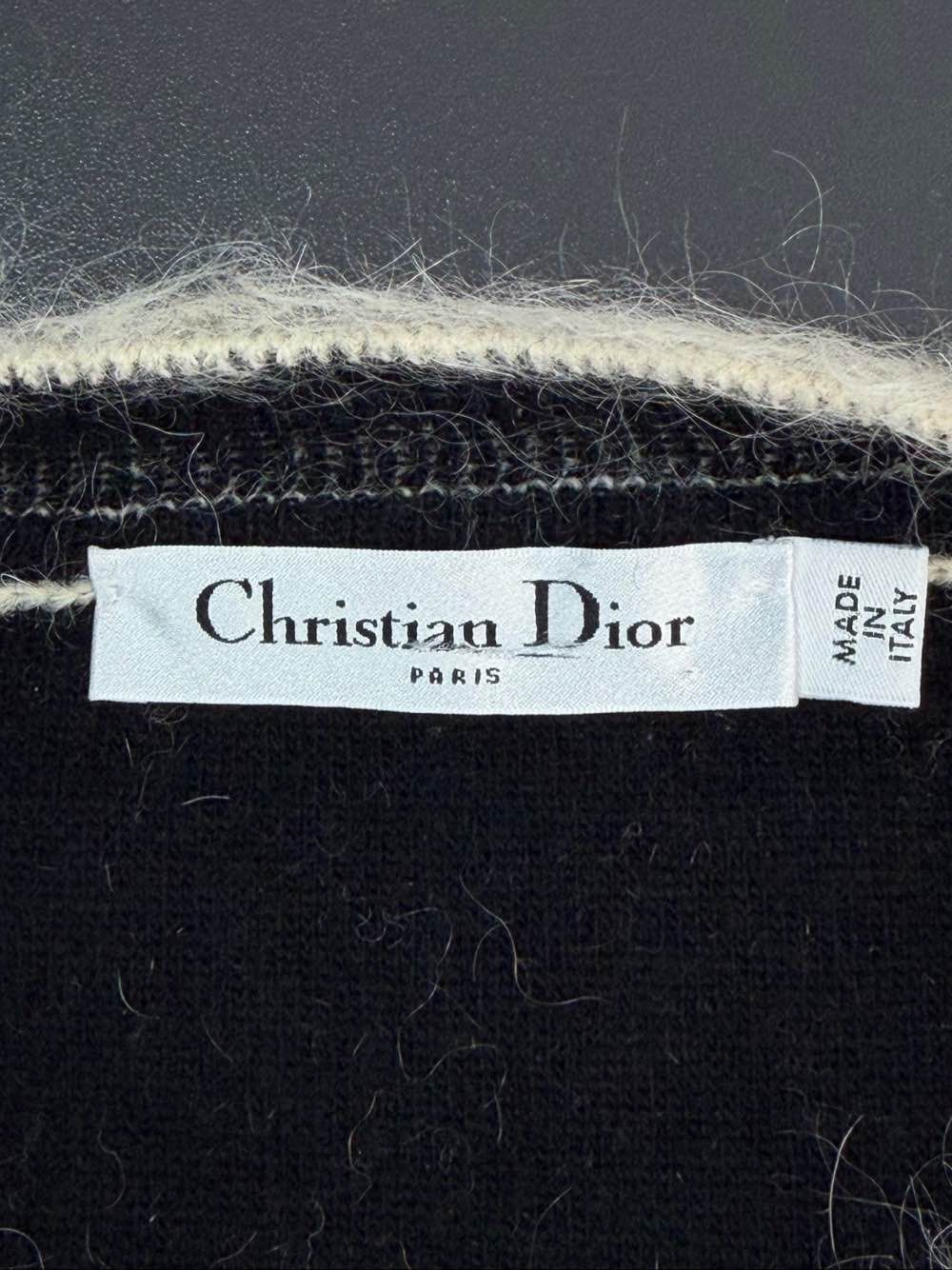 Dior Dior St. Anne Logo Mohair Sweater Size M Size S / US 4 / IT 40 - 3 Thumbnail