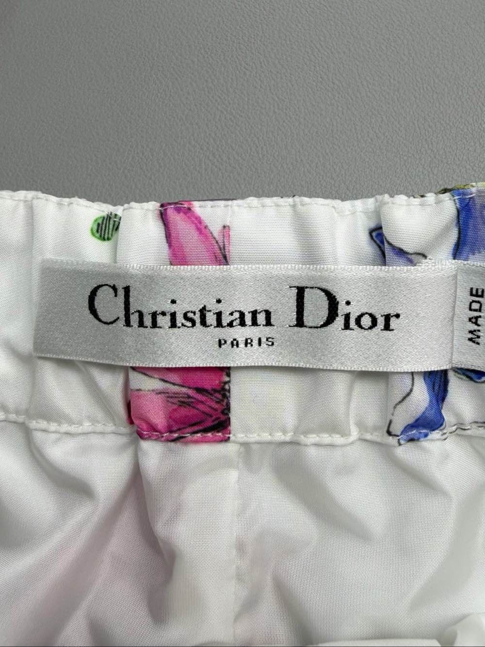 Dior Dior Floral Print Buckle Mini Skirt Size 38 Size 27" / US 4 / IT 40 - 3 Thumbnail