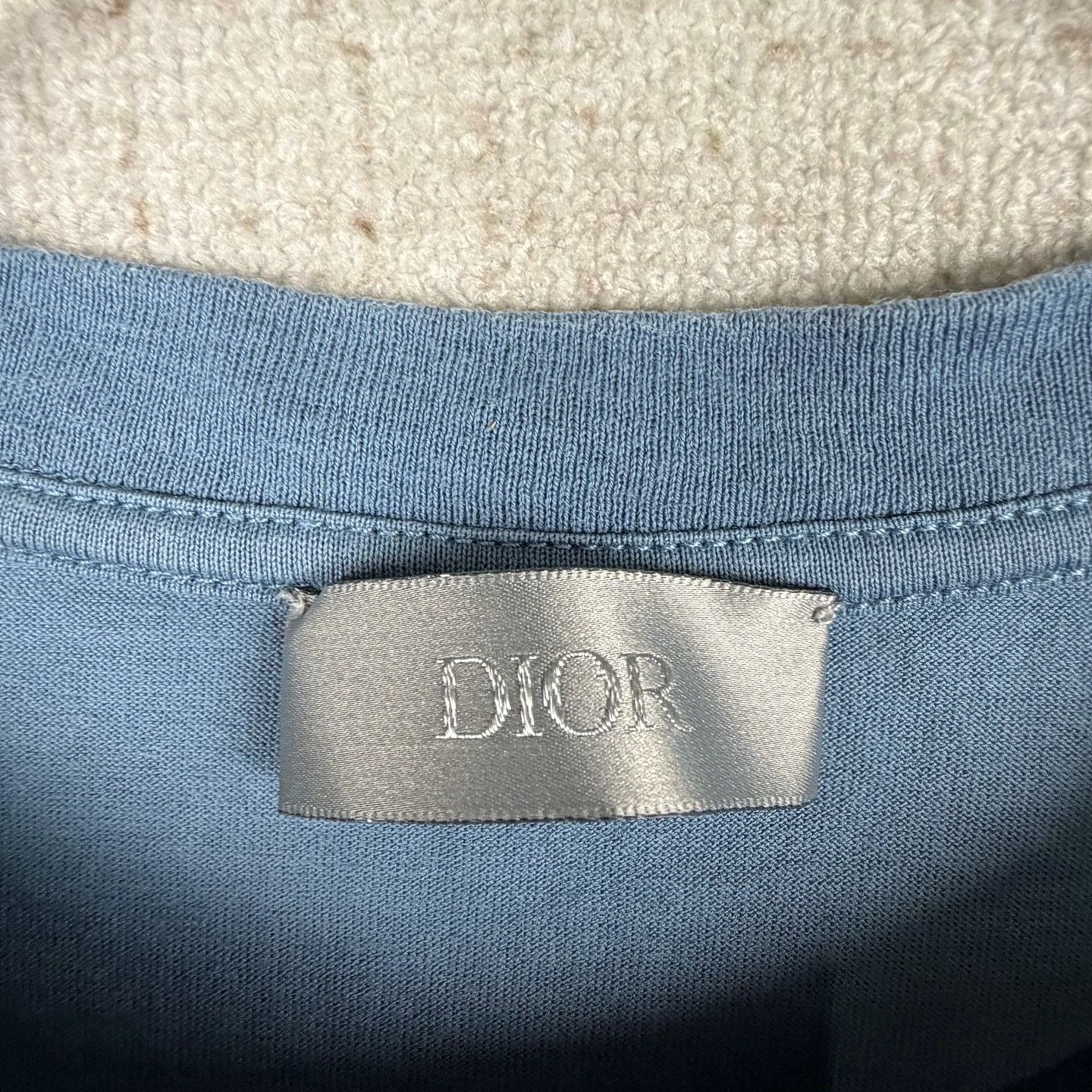 Dior Dior CD Embroidery T-Shirt Size S Size US S / EU 44-46 / 1 - 3 Thumbnail