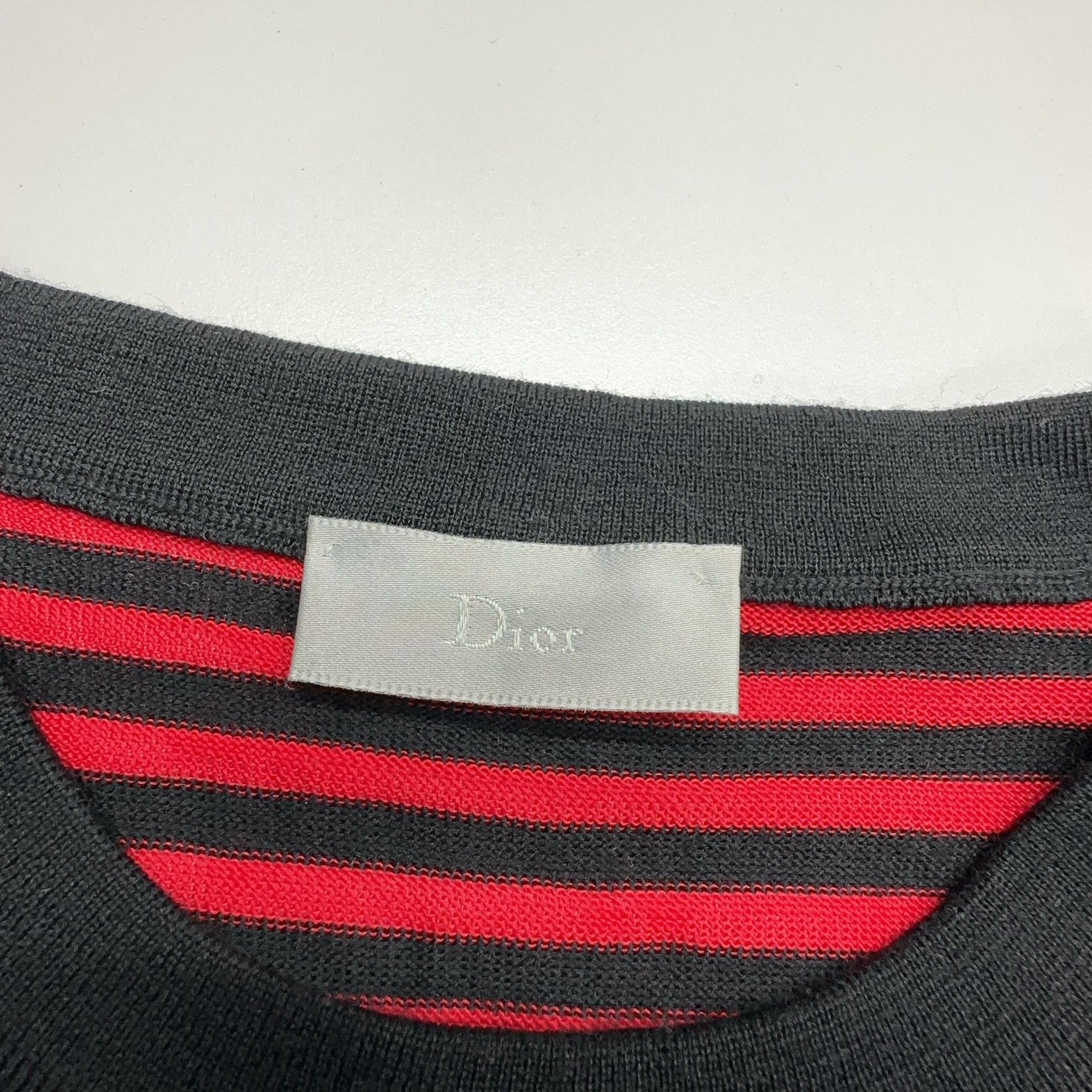 Dior Dior Striped Crewneck Sweater Size S Size US S / EU 44-46 / 1 - 4 Thumbnail