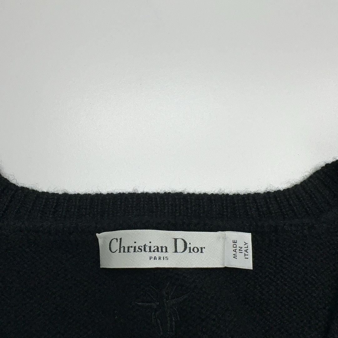 Dior Dior CD Logo Cashmere Knit Vest Size 38 Size S / US 4 / IT 40 - 4 Thumbnail