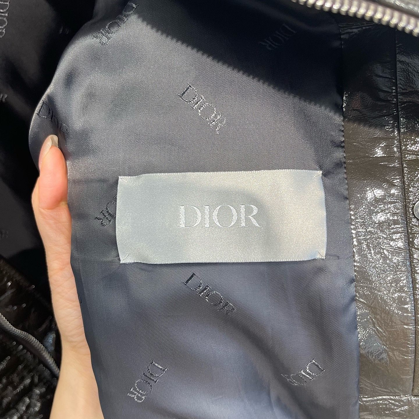 Dior Dior Quilted Lambskin Leather Jacket Size 48 Size US M / EU 48-50 / 2 - 3 Thumbnail