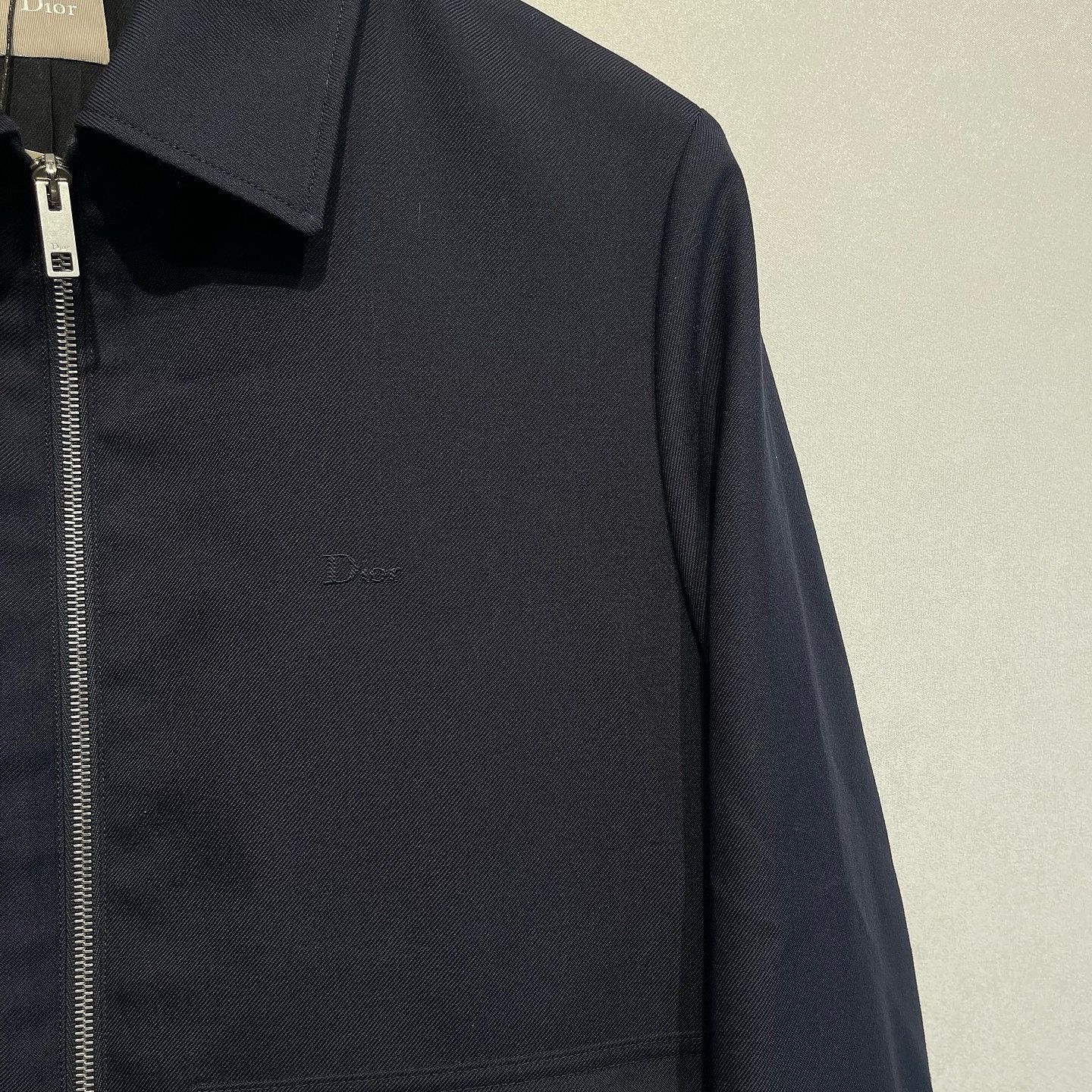 Dior Dior Embroidered Logo Zip-Up Jacket Size 46 Size US S / EU 44-46 / 1 - 6 Thumbnail