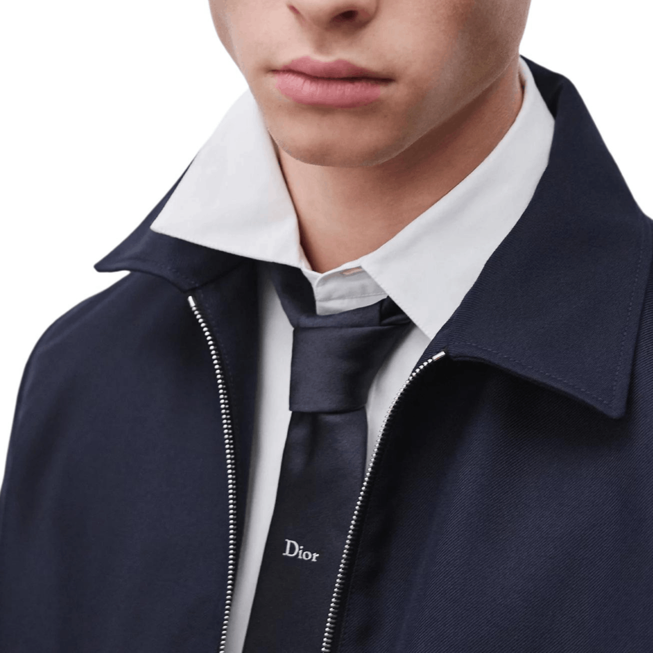 Dior Dior Embroidered Logo Zip-Up Jacket Size 46 Size US S / EU 44-46 / 1 - 8 Thumbnail