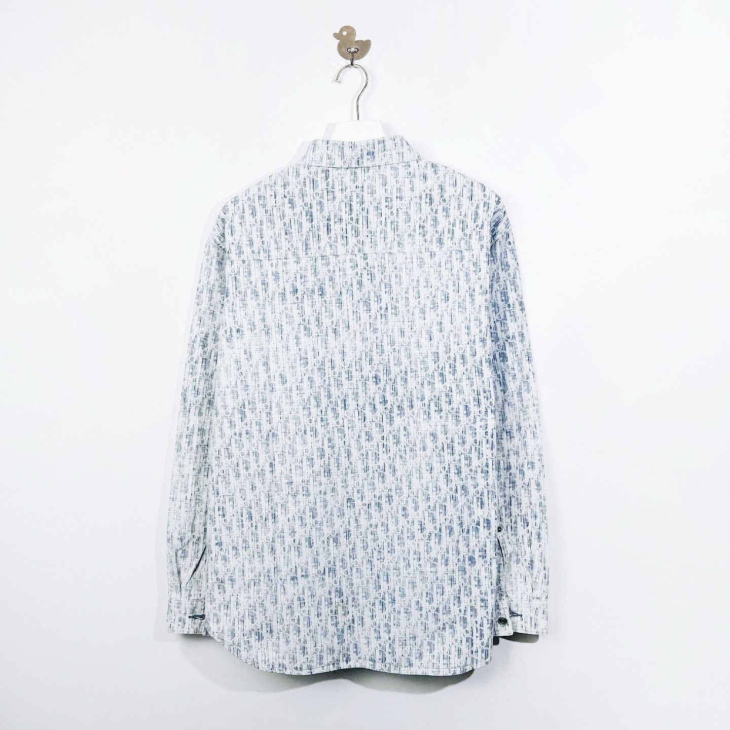 Dior Dior Oblique Kasuri Button Up Shirt Size S Size US S / EU 44-46 / 1 - 2 Thumbnail