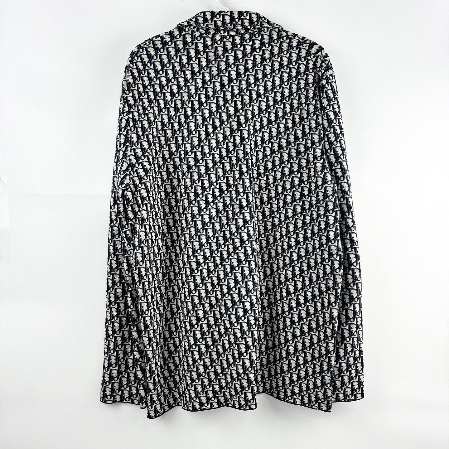 Dior Dior Oblique Monogram Long Sleeve Shirt Size XL Size US XL / EU 56 / 4 - 2 Thumbnail