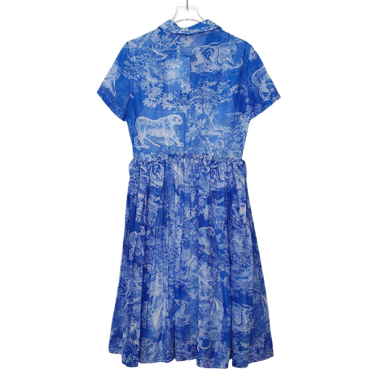 Dior Dior Toile de Jouy Shirt Dress Size 36 Size XS / US 0-2 / IT 36-38 - 2 Thumbnail