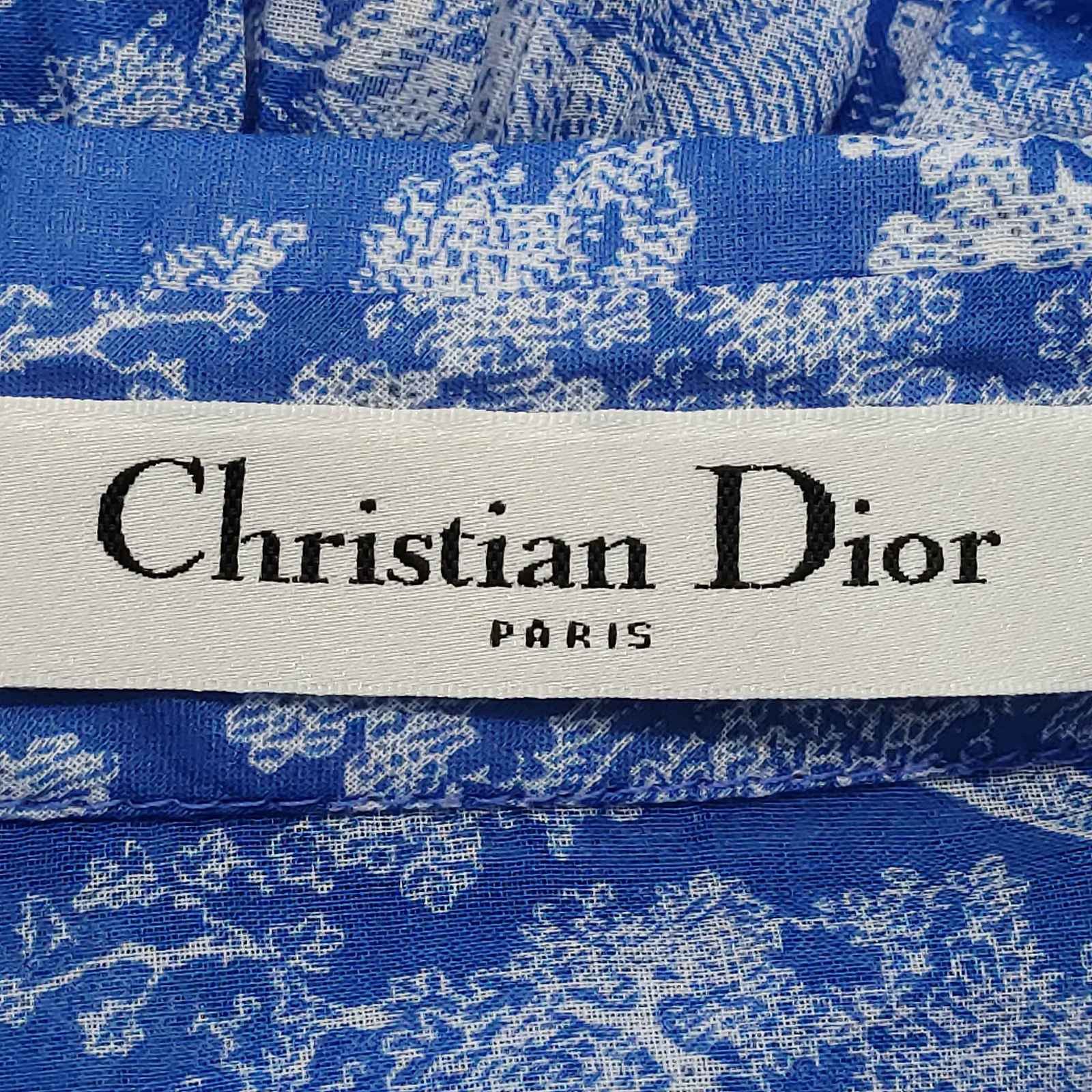Dior Dior Toile de Jouy Shirt Dress Size 36 Size XS / US 0-2 / IT 36-38 - 3 Thumbnail