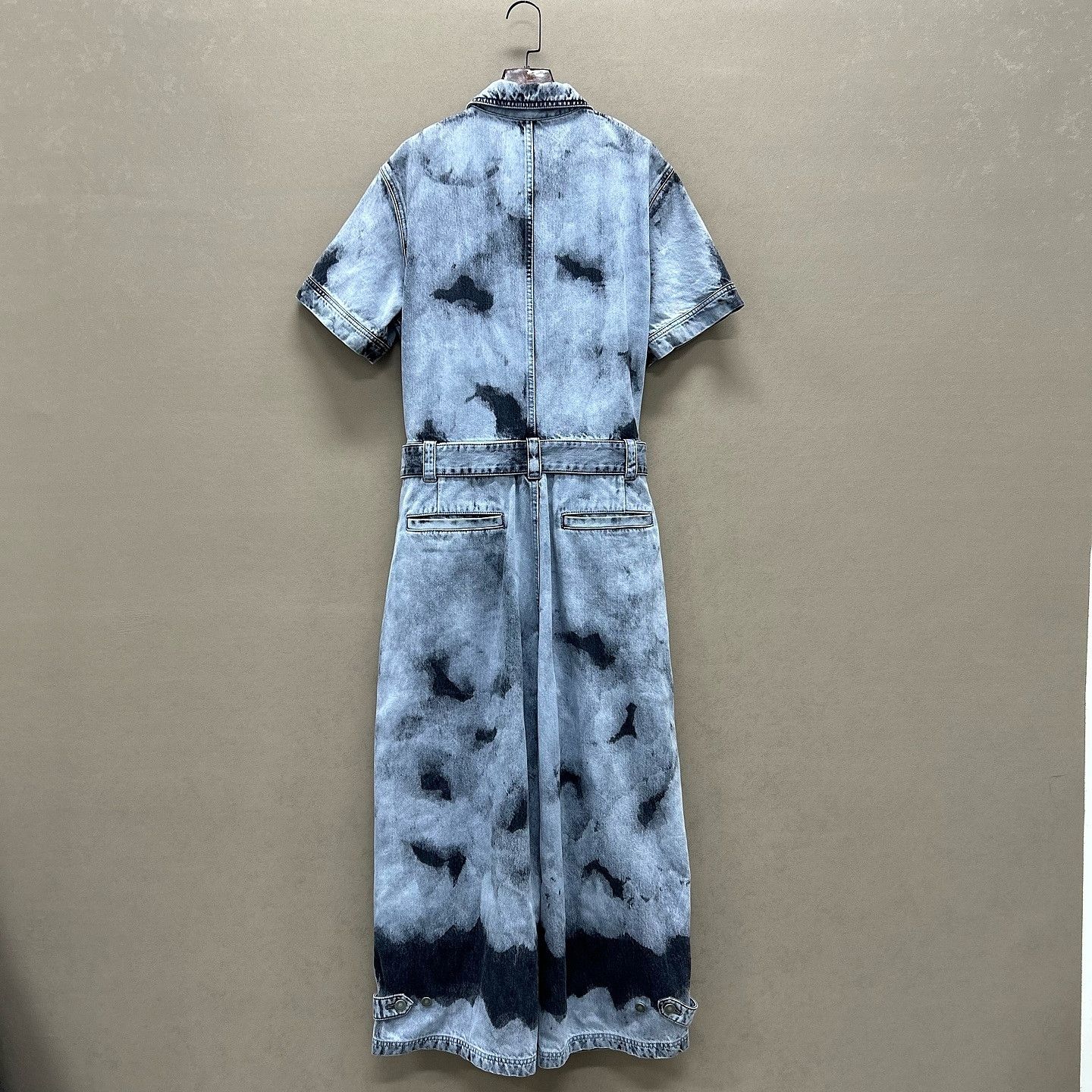 Dior Dior Tie-Dye Denim Jumpsuit Size 36 Size 26" / US 2 / IT 38 - 2 Thumbnail