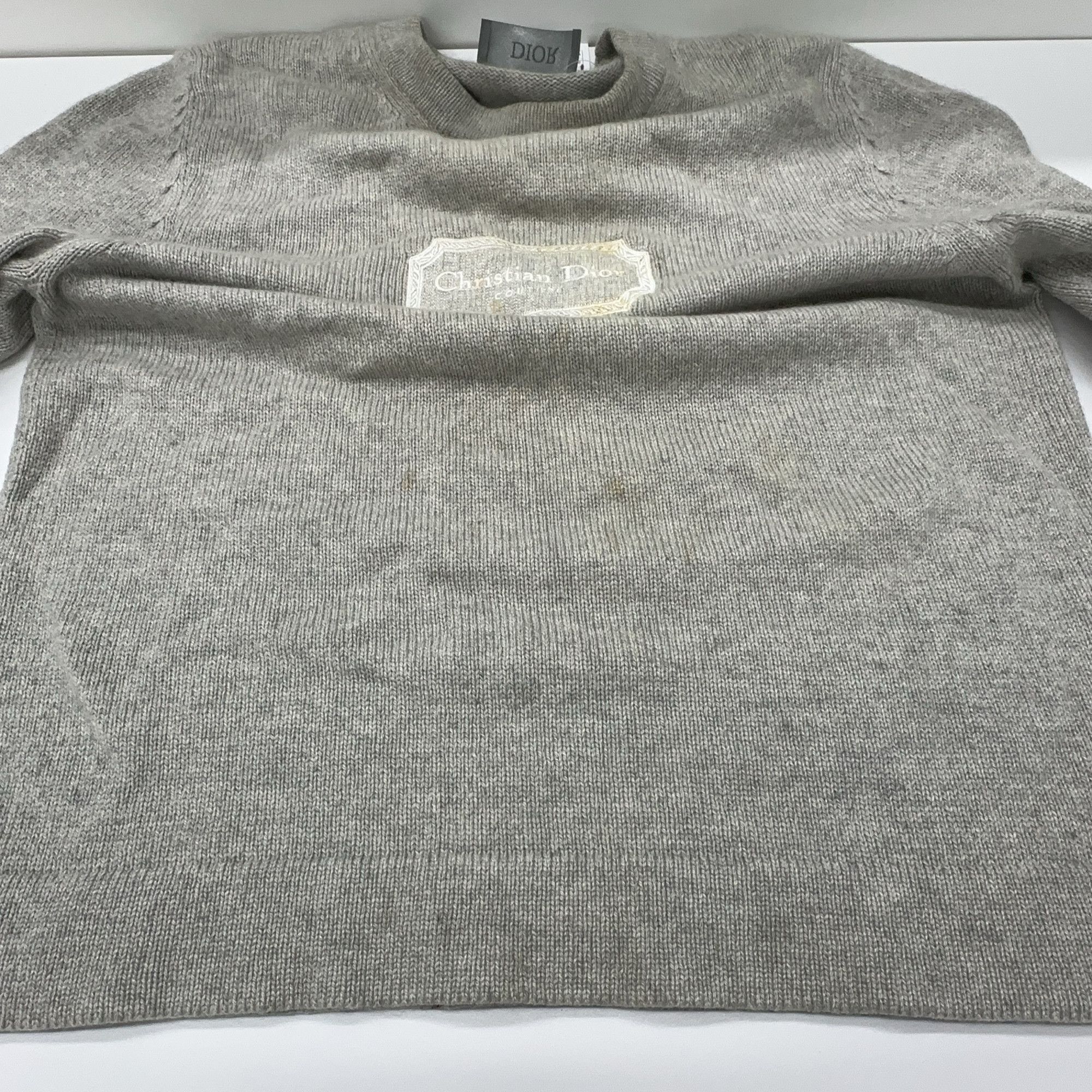 Dior Dior Couture Logo Embroidered Sweater Size XS Size US XS / EU 42 / 0 - 8 Thumbnail