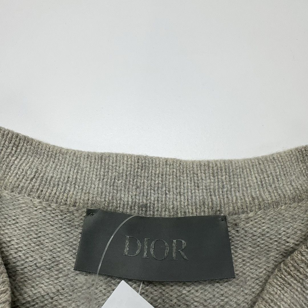 Dior Dior Couture Logo Embroidered Sweater Size XS Size US XS / EU 42 / 0 - 4 Thumbnail