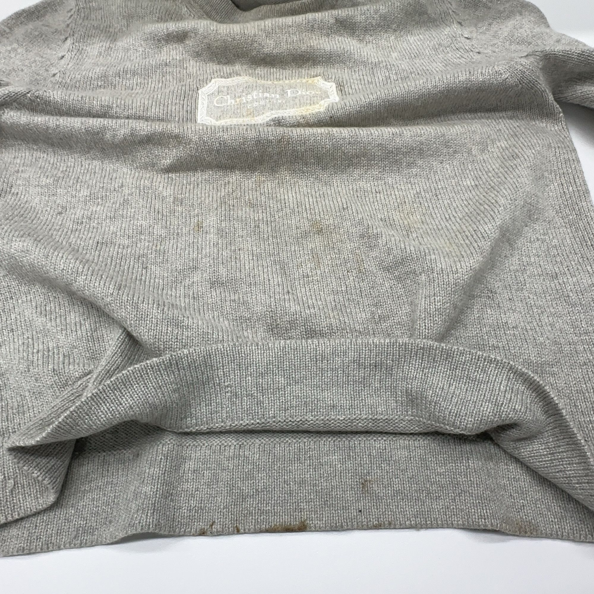 Dior Dior Couture Logo Embroidered Sweater Size XS Size US XS / EU 42 / 0 - 9 Thumbnail