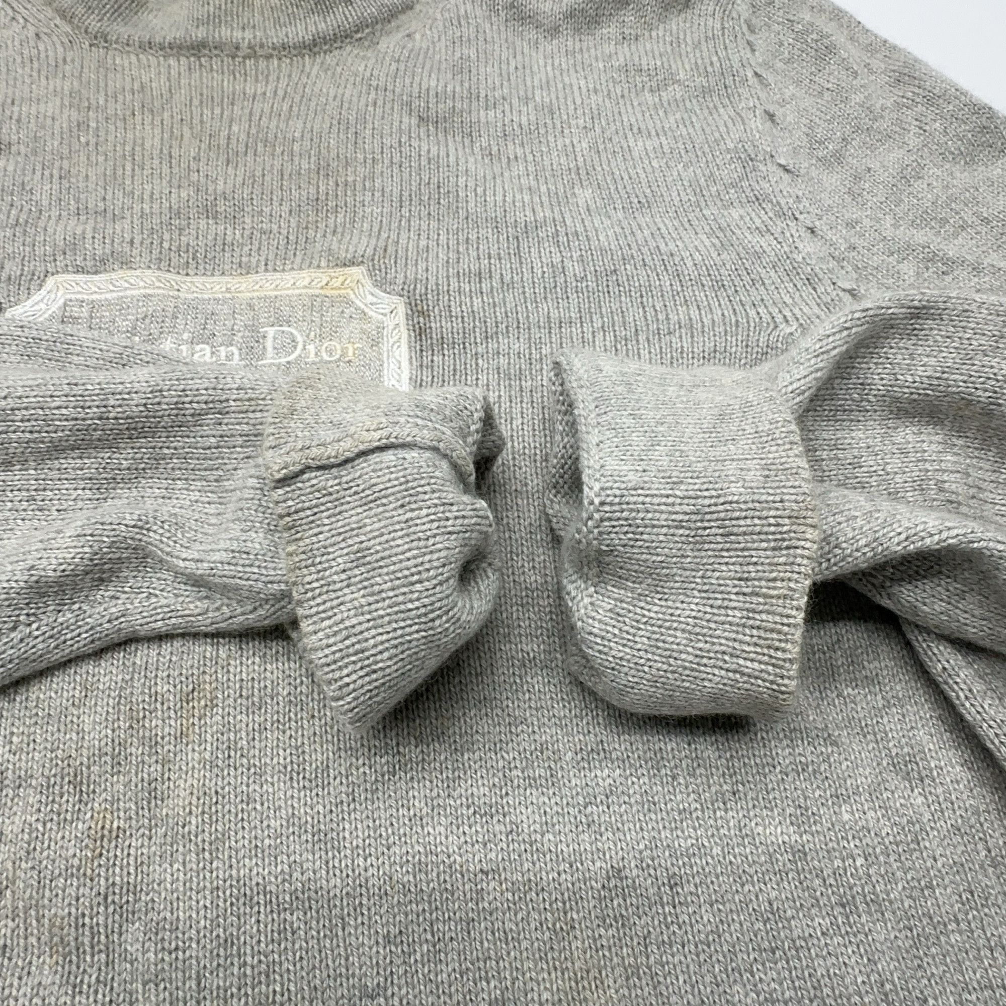 Dior Dior Couture Logo Embroidered Sweater Size XS Size US XS / EU 42 / 0 - 11 Thumbnail