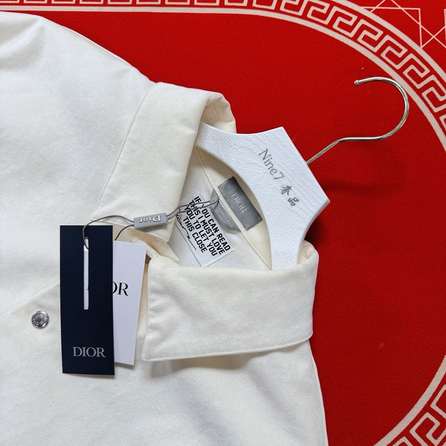 Dior Dior Logo Embroidered Button Up Shirt Size M Size US M / EU 48-50 / 2 - 3 Thumbnail