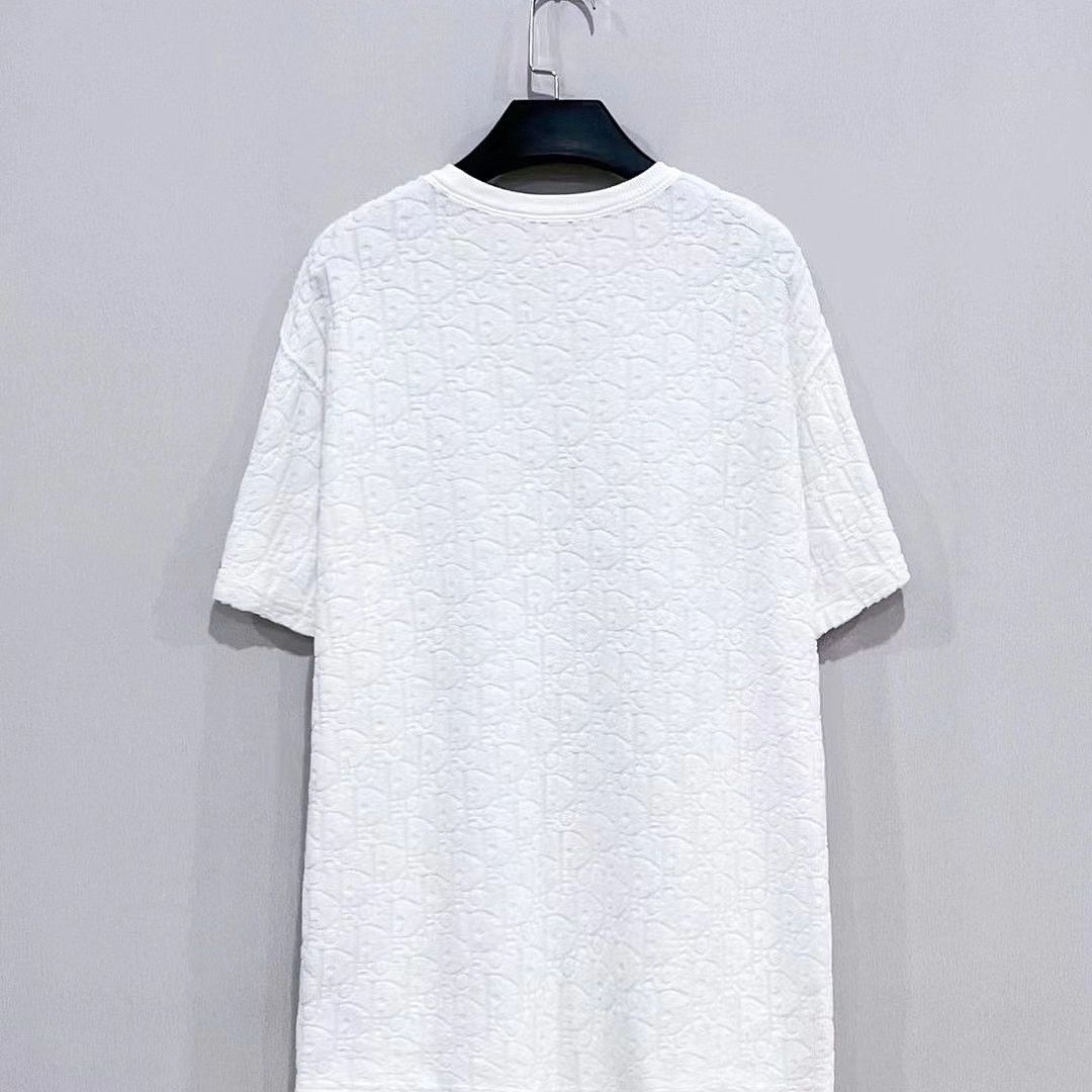 Dior Dior Oblique Texture T-Shirt Size XXS Size US XXS / EU 40 - 2 Thumbnail