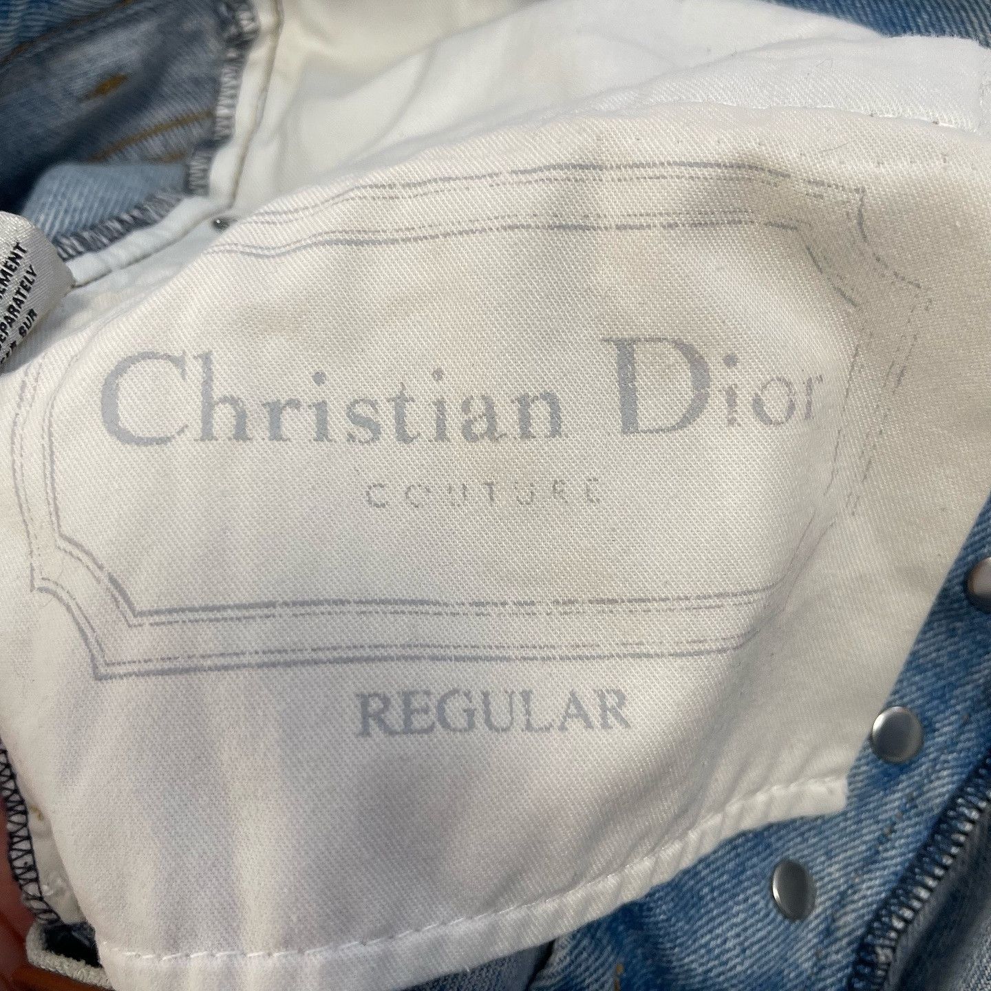 Dior Dior Light Wash Jeans US 30 Size US 30 / EU 46 - 5 Thumbnail