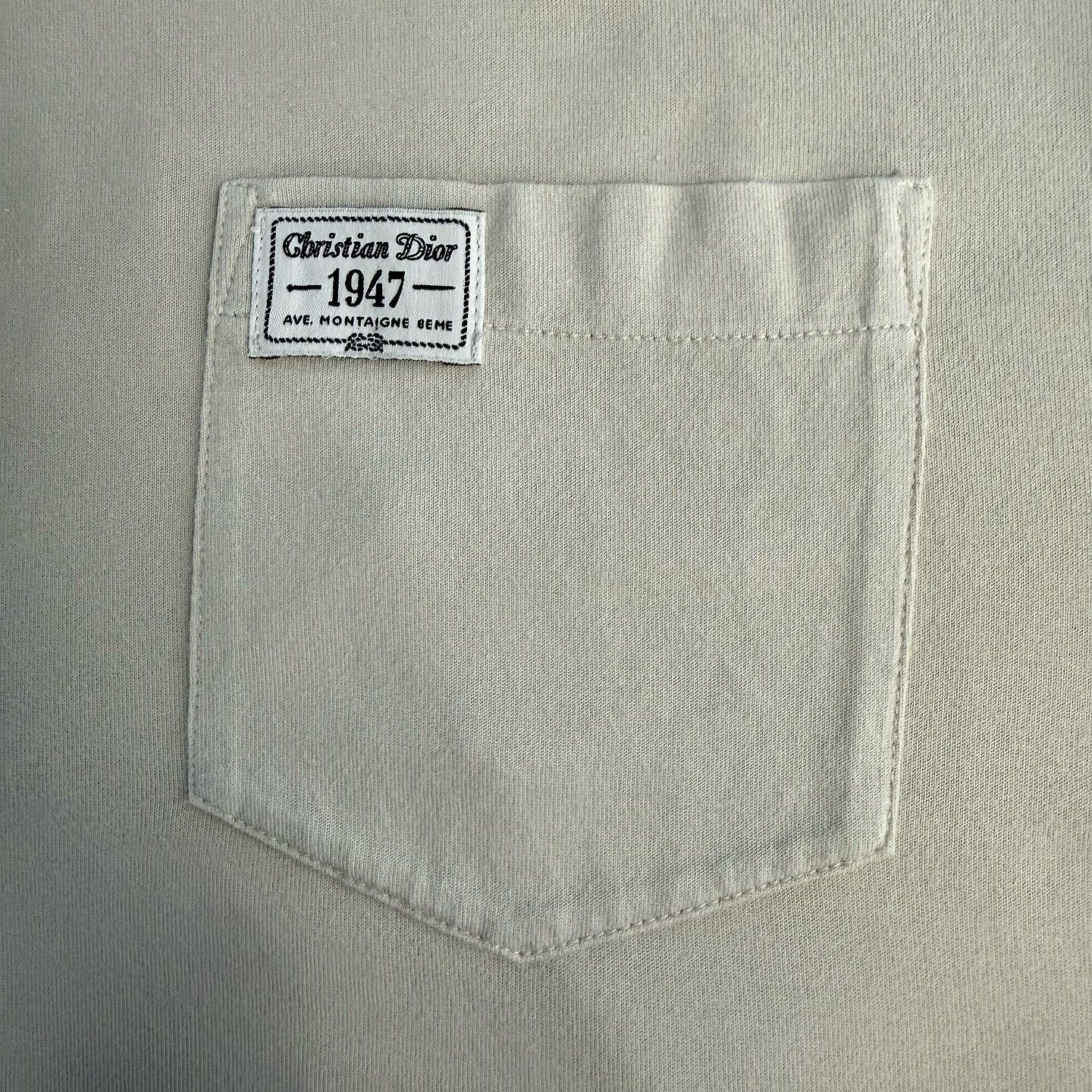 Dior Dior 1947 Logo Patch T-Shirt Size L Size US L / EU 52-54 / 3 - 6 Thumbnail