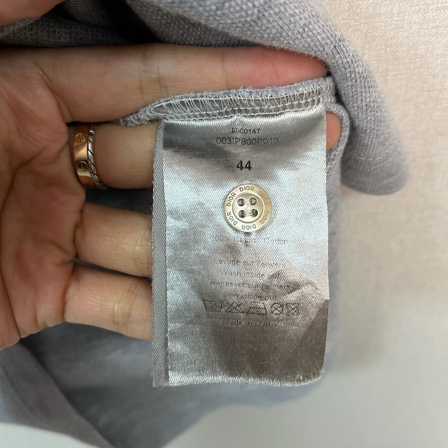 Dior Dior Bee Embroidery Polo Shirt Size S Size US S / EU 44-46 / 1 - 4 Thumbnail