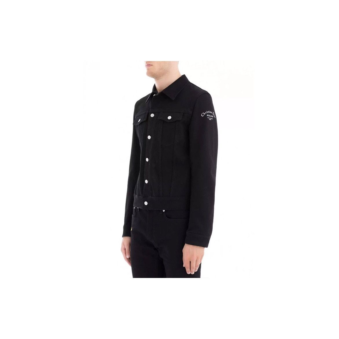 Dior Dior Atelier Logo Denim Jacket Size S Size US S / EU 44-46 / 1 - 6 Thumbnail
