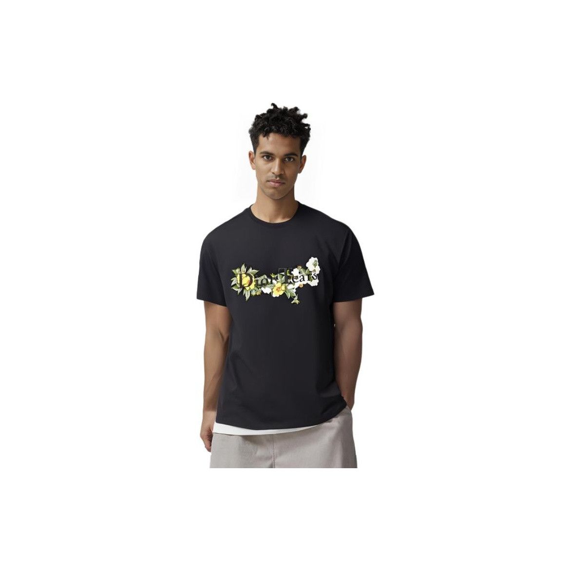 Dior Dior Dior Tears Floral Embroidery T-Shirt Size S Size US S / EU 44-46 / 1 - 9 Thumbnail