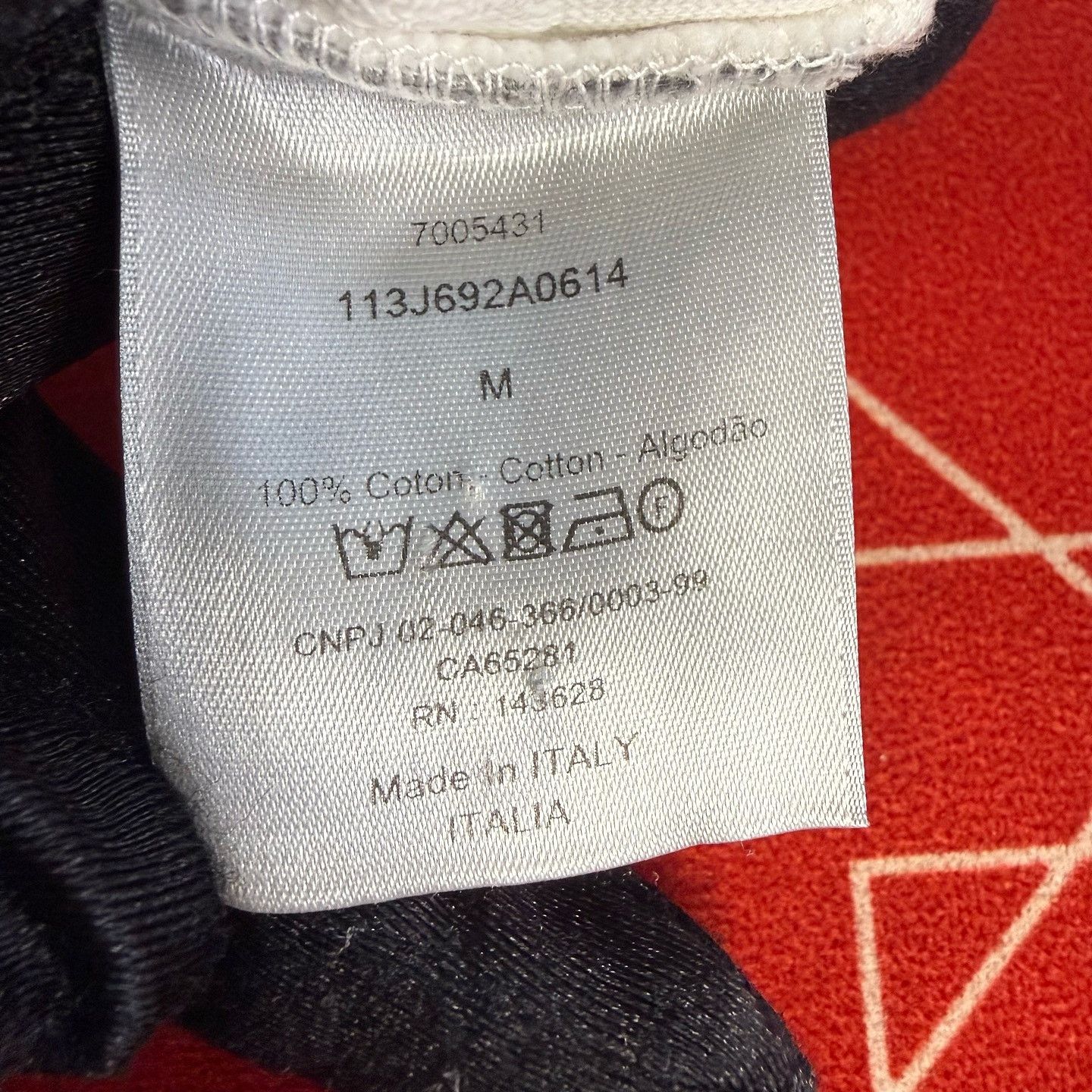 Dior Dior Oblique Cotton T-Shirt Size M Size US M / EU 48-50 / 2 - 4 Thumbnail