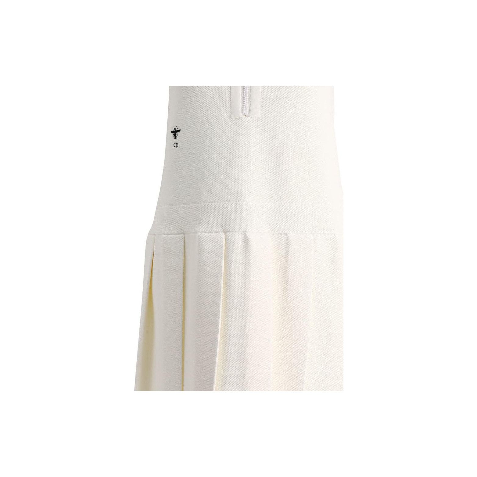 Dior Dior Bee Embroidered Zip Mini Dress Size 40 Size M / US 6-8 / IT 42-44 - 10 Thumbnail