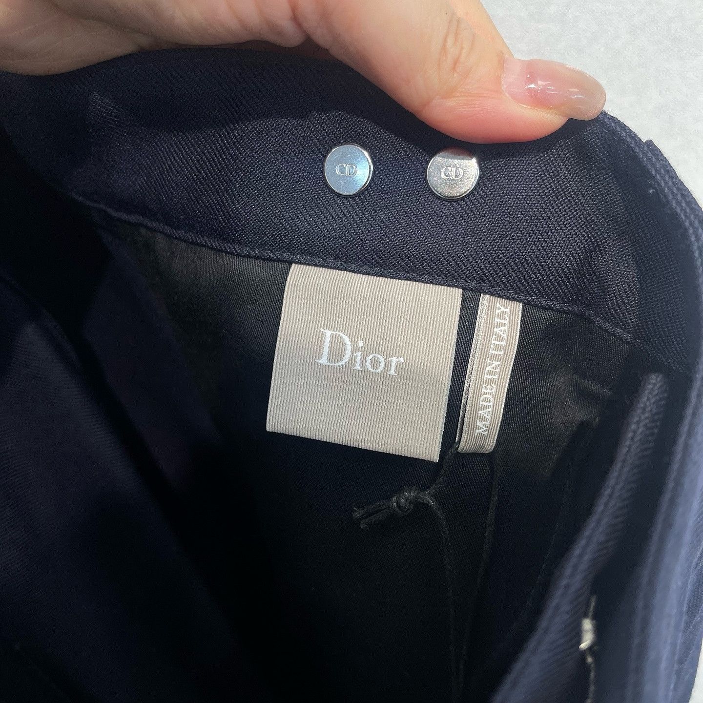 Dior Dior Embroidered Logo Cargo Pants Size 30 Size US 30 / EU 46 - 3 Thumbnail