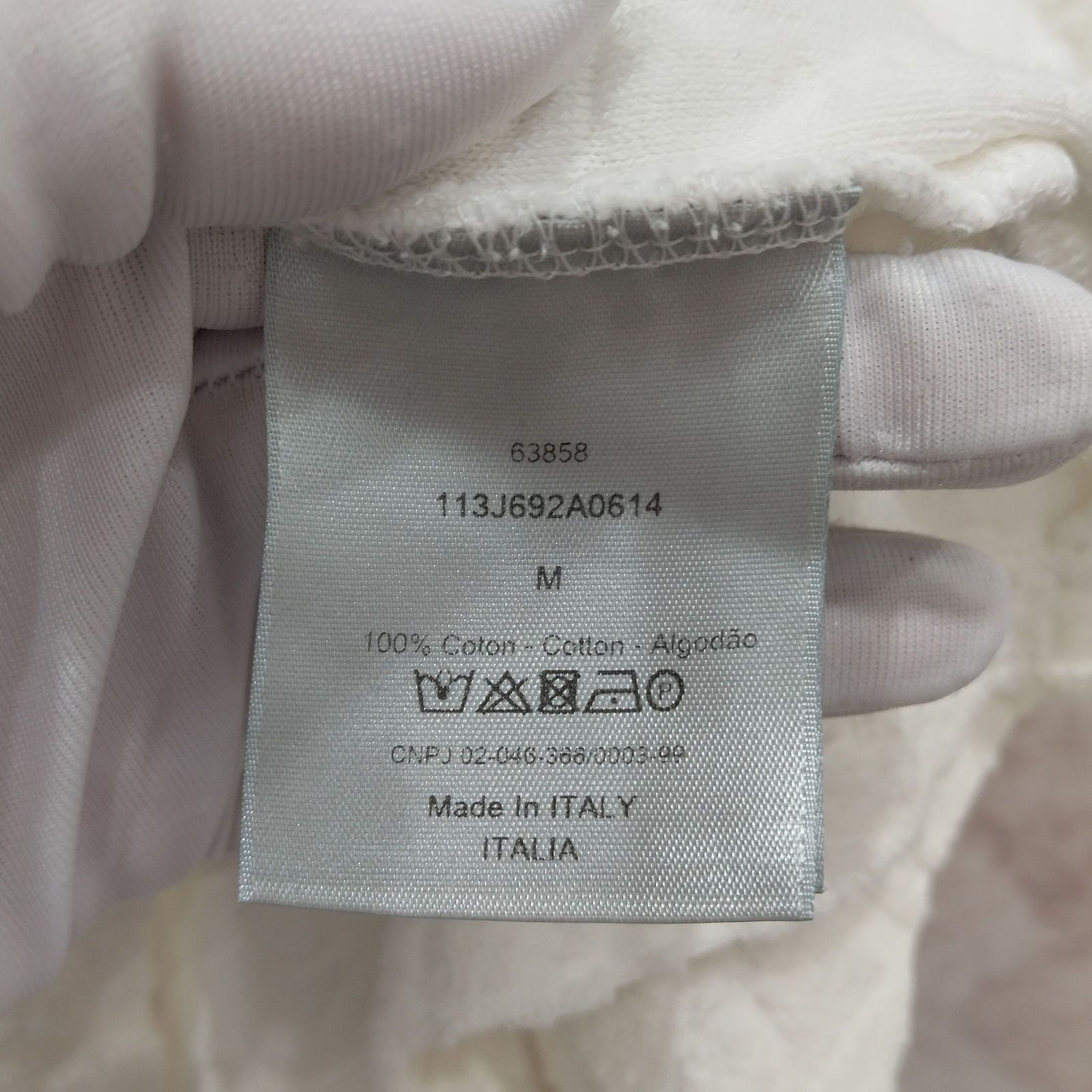 Dior Dior Oblique Cotton T-Shirt Size M Size US M / EU 48-50 / 2 - 4 Thumbnail
