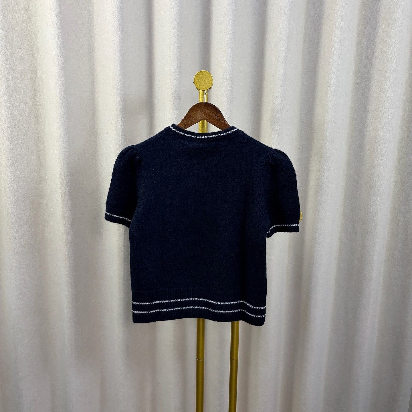Dior Dior Star Logo Wool Cashmere Knit Top Size 40 Size M / US 6-8 / IT 42-44 - 2 Thumbnail