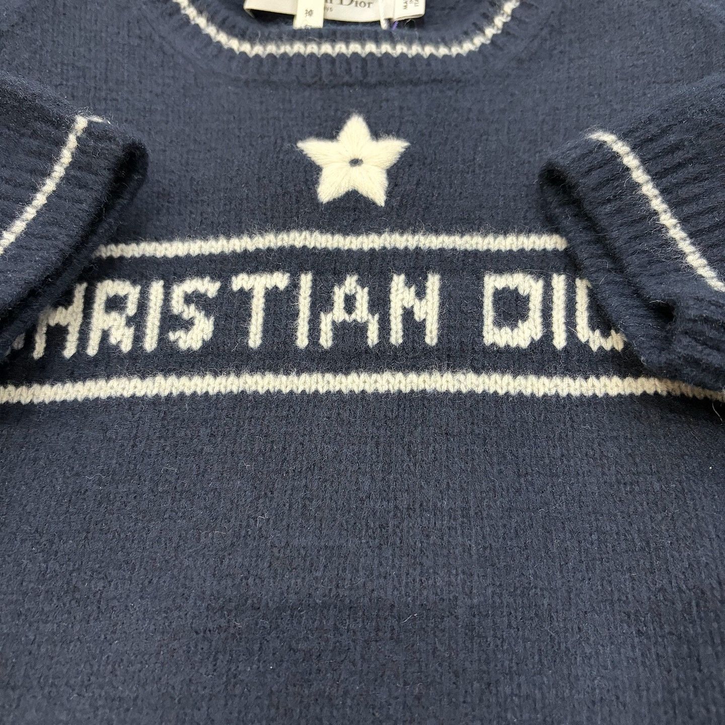 Dior Dior Star Logo Wool Cashmere Knit Top Size 40 Size M / US 6-8 / IT 42-44 - 5 Thumbnail