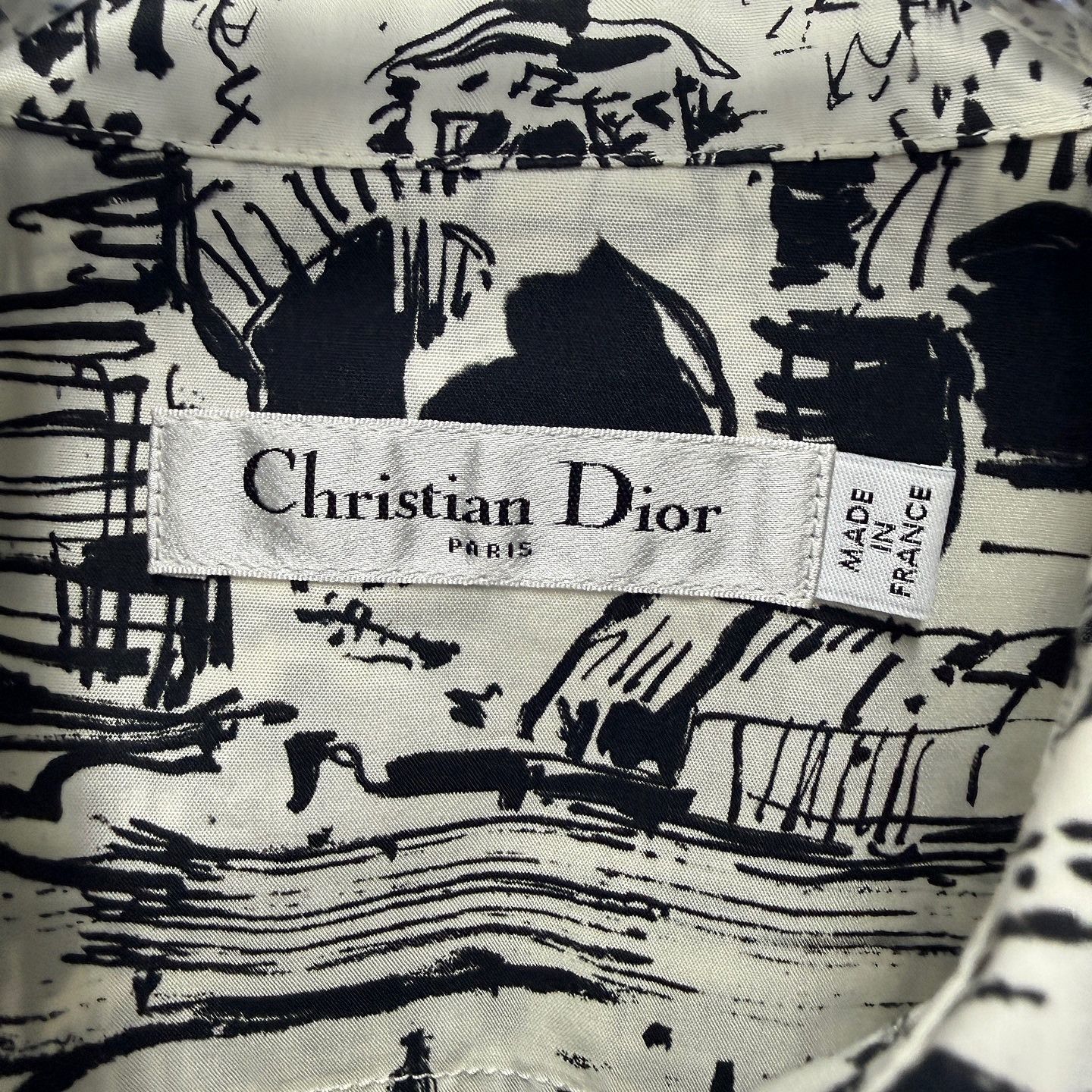 Dior Dior Toile de Jouy Shirt Dress Size 36 Size XS / US 0-2 / IT 36-38 - 3 Thumbnail