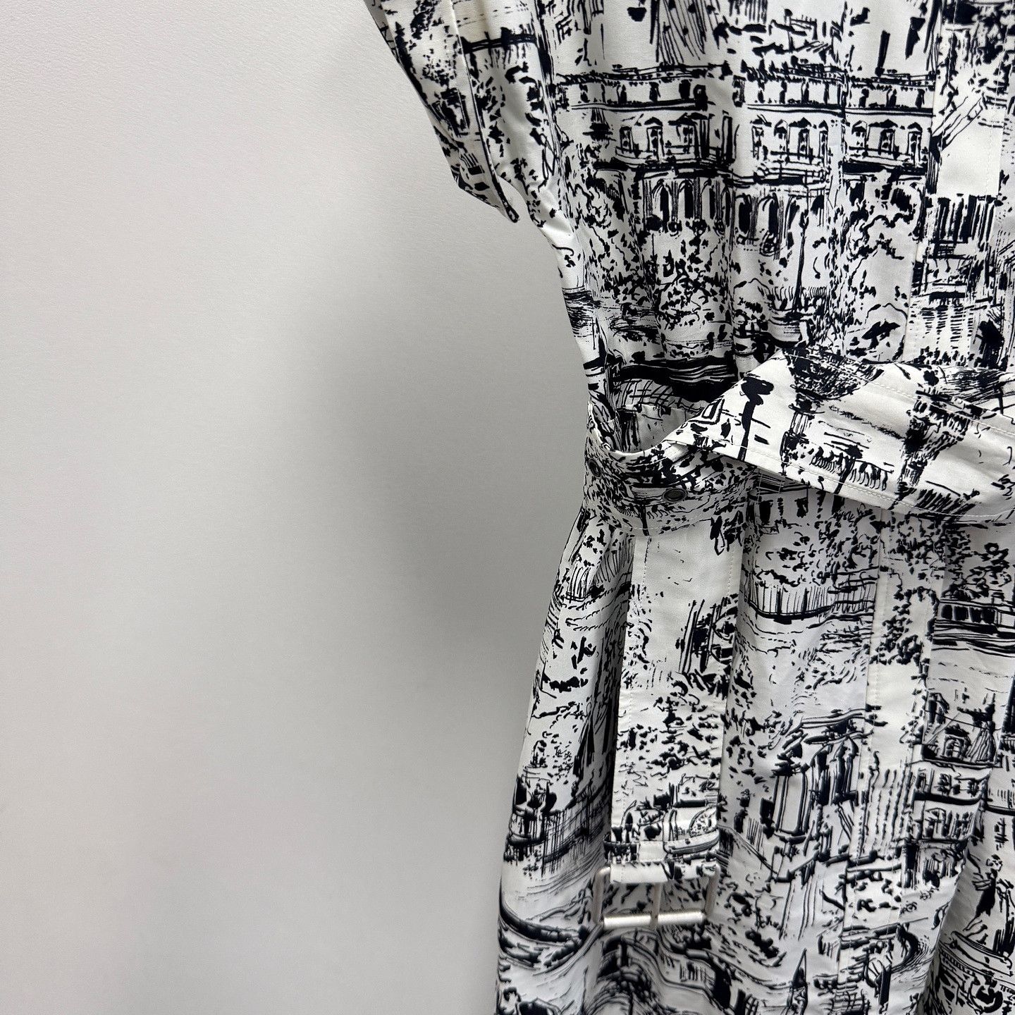 Dior Dior Toile de Jouy Shirt Dress Size 36 Size XS / US 0-2 / IT 36-38 - 7 Thumbnail